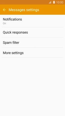 Press More settings.