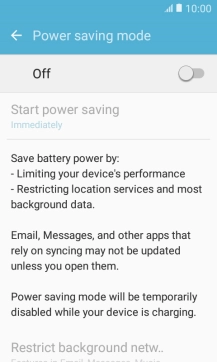 Press the indicator to turn on the function.