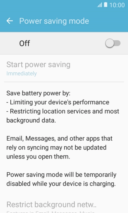 Press the indicator to turn on the function.