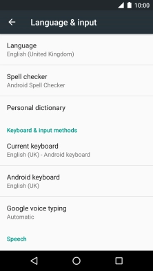 Press Android Keyboard.