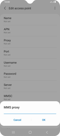 Key in 10.24.59.200 and press OK.