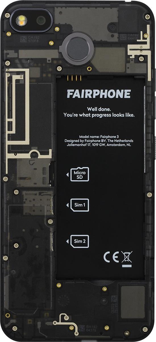 Place your SIM as illustrated next to the first SIM holder.