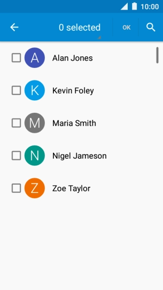 Press 0 selected.