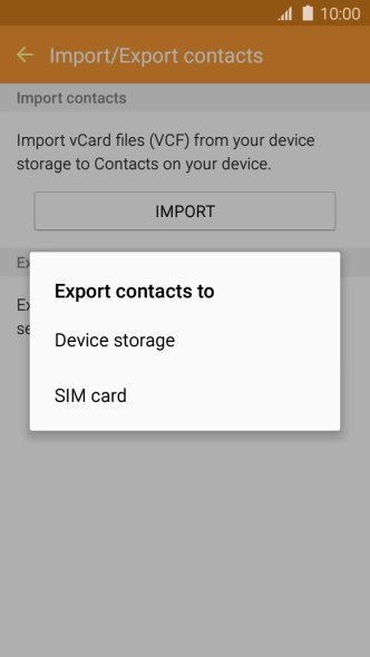 Press SIM card.