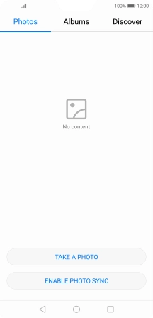 Press Albums and go to the required folder.