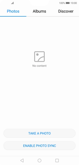 Press Albums and go to the required folder.