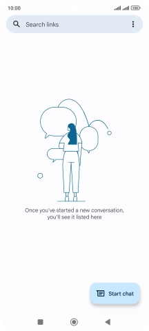 Press Start chat.