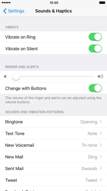 Press Ringtone.