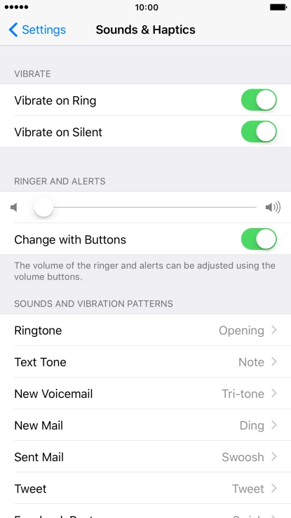 Press Ringtone.
