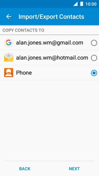 Press Phone.