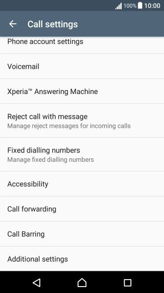 Press Fixed dialling numbers.