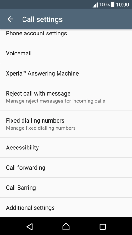 Press Fixed dialling numbers.