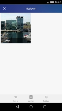 Press the required video clip.