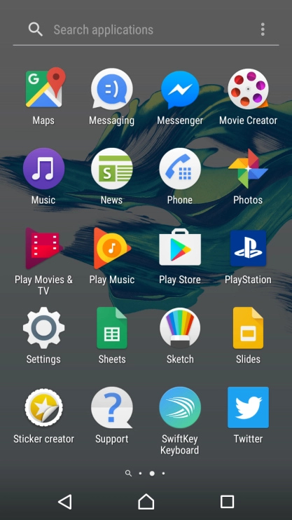 Press Play Store.