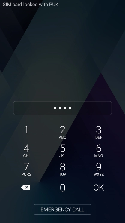 If you're asked to key in your PIN, do so and press OK.