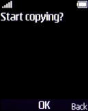 Press the Navigation key.