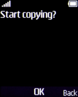 Press the Navigation key.
