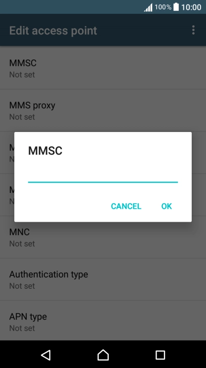 Key in http://www.vodafone.ie/mms and press OK.