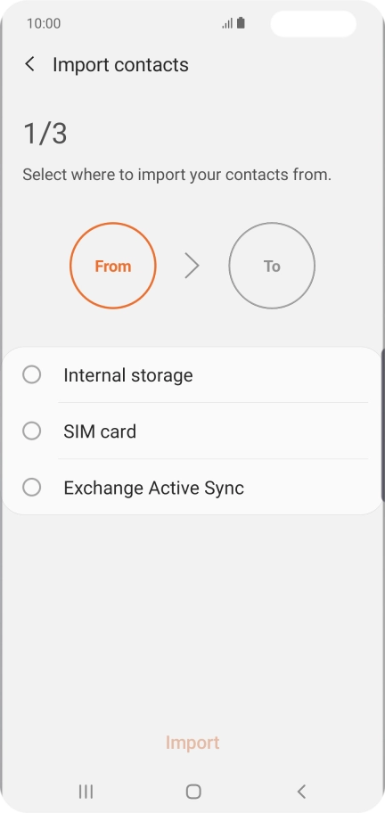 Press SIM card.