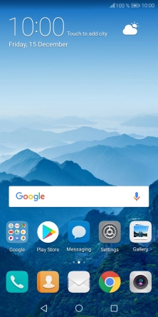 When the battery charging icon is displayed, the battery is charging.