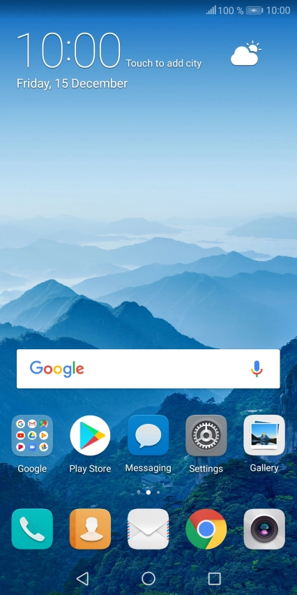 When the battery charging icon is displayed, the battery is charging.