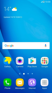 When the battery charging icon is displayed, the battery is charging.