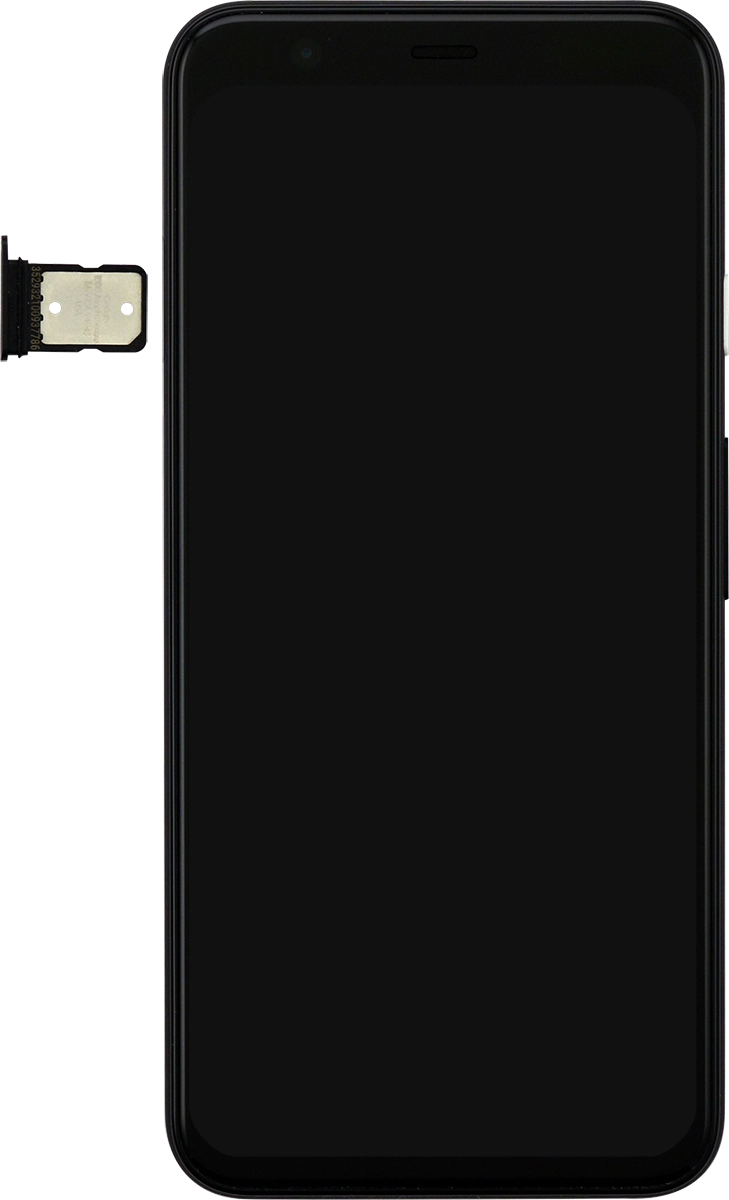 Turn your SIM so the angled corner of the SIM matches the angled corner of the SIM holder.
