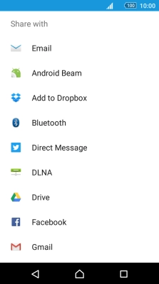Press Bluetooth.