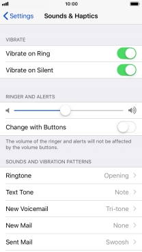 Press Ringtone.