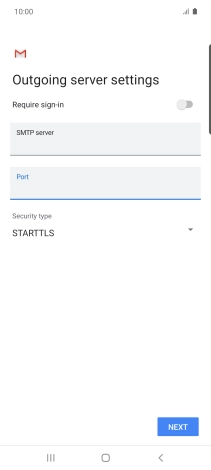 Press the drop down list below 