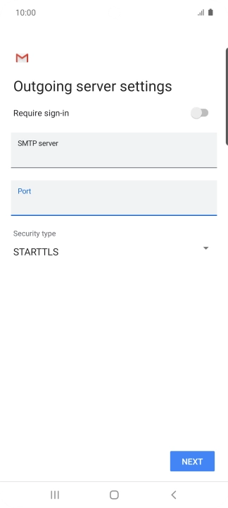 Press the drop down list below 