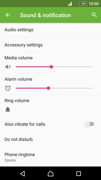 Press Phone ringtone.