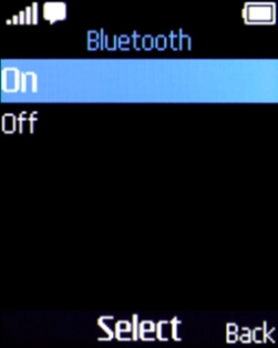 Select On to turn on the function.