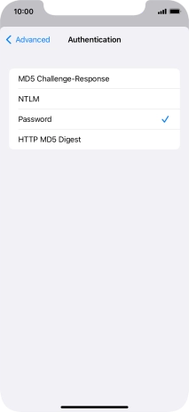 Press Password.
