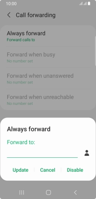 Press Disable.