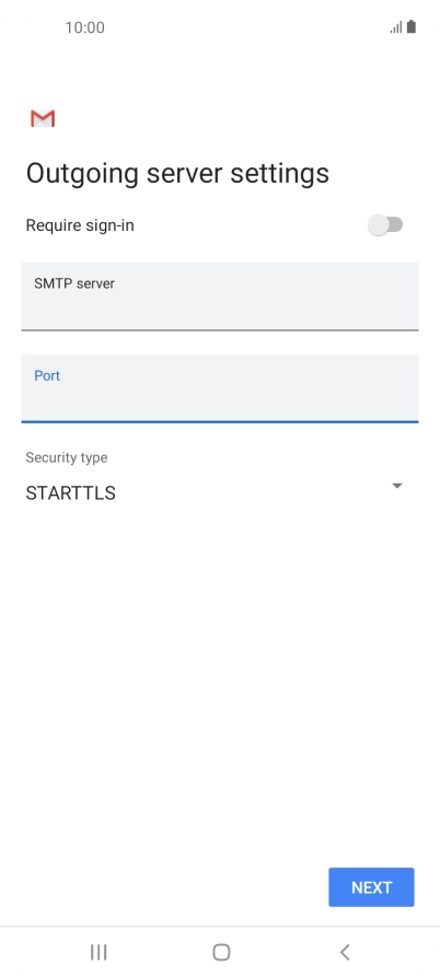 Press the drop down list below 