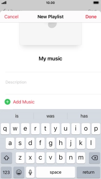 Press Add Music.