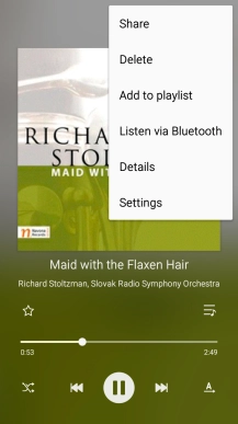 Press Add to playlist.
