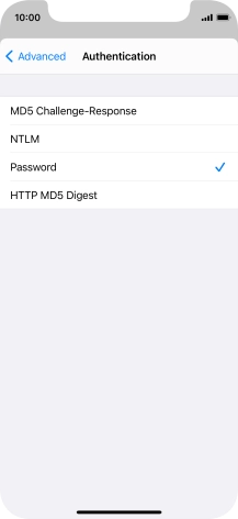 Press Password.