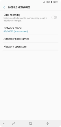 Press Access Point Names.