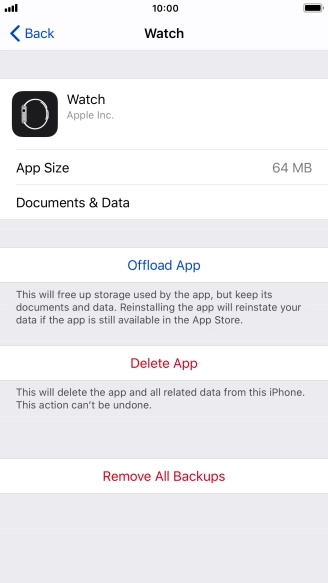 Press Offload App.
