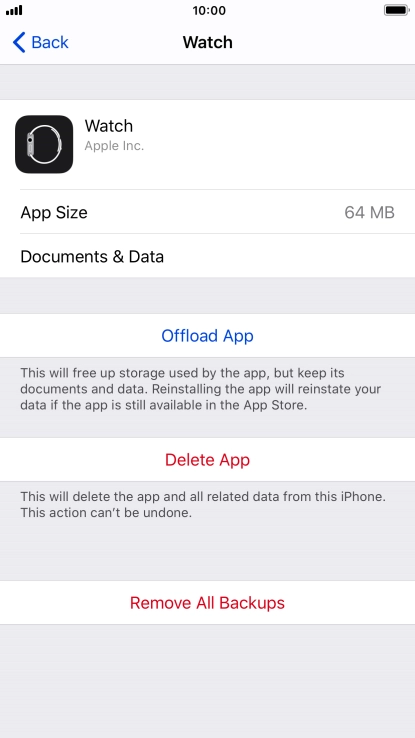 Press Offload App.