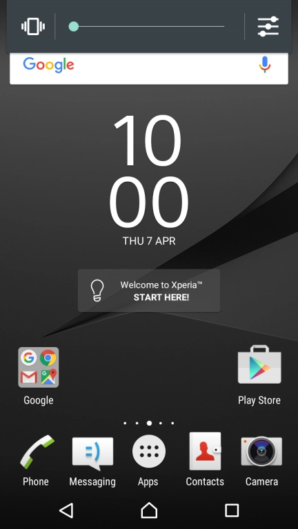 Press the sound mode icon the necessary number of times to turn silent mode on or off.