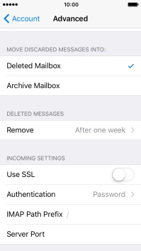 Press Authentication.