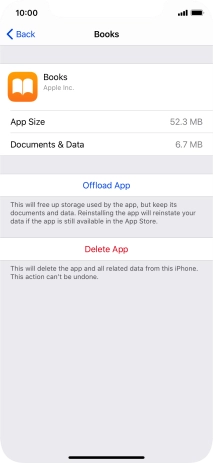 Press Offload App.