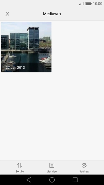 Press the required video clip.
