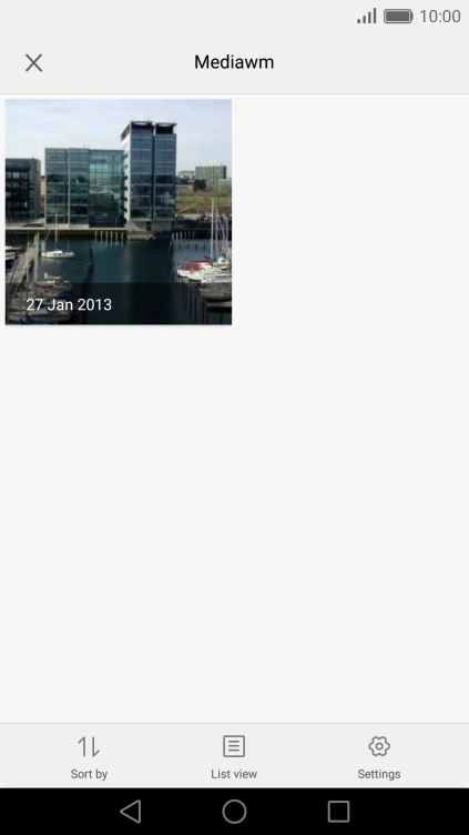 Press the required video clip.