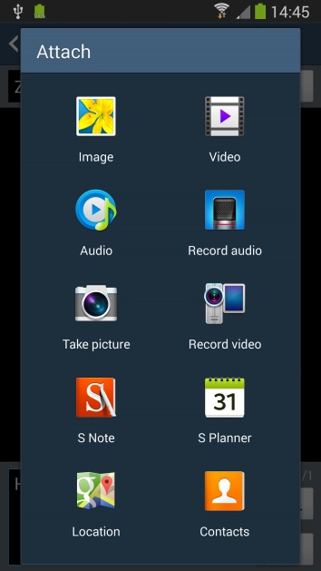 Press  and go to the required folder.