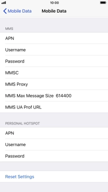 Press MMS Proxy and key in 10.24.59.200:80.