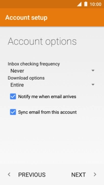 Press the drop down list below 
